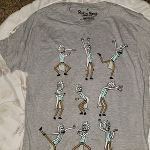 Rick and Morty shirt size medium